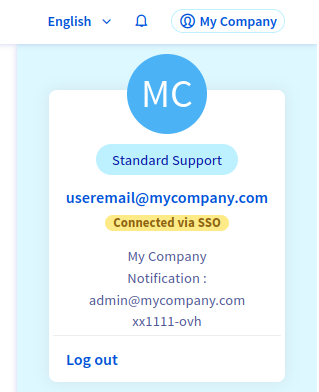 How can I update my Mysdmc SSO account information?