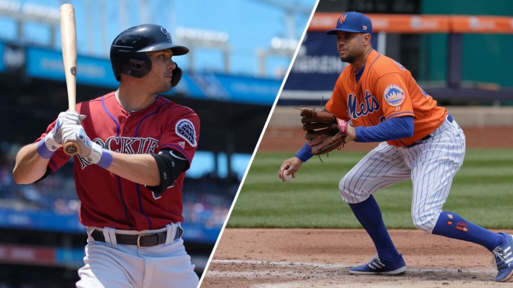 Who were the standout hitters for the Mets in the match?