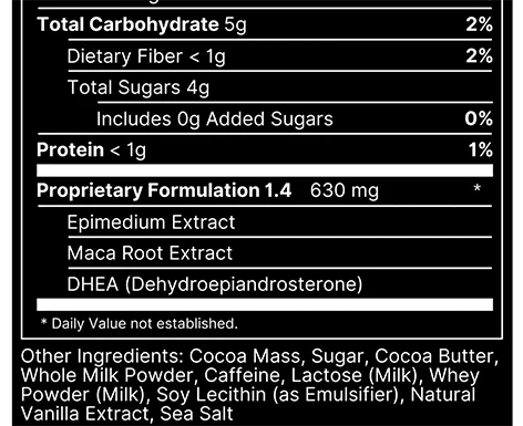 Does Tabs Chocolate Contain Any Artificial Ingredients?